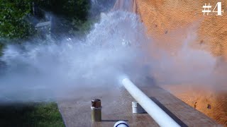 PVC Air Cannon in Ultra Slow Motion  - Experimental Perception