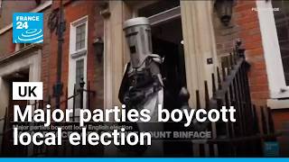Reform Uks Farage Faces Off Against Count Binface In Election France 24 English
