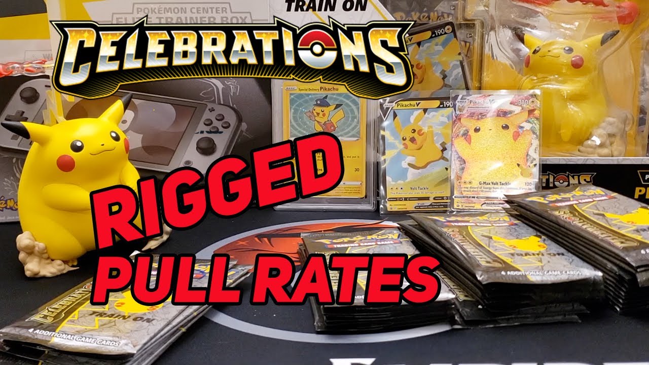 Pokemon Celebrations INSANE PULL RATES | IS IT RIGGED?