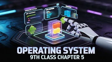 Operating System | 9th Class Computer Science Chapter 5 (PTB 2025) | Full Lecture | New Book