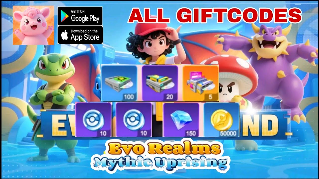Evo Realms Mythic Uprising | All 2 Giftcodes + How to Redeem - Evo Realms Mythic Uprising 2 Codes