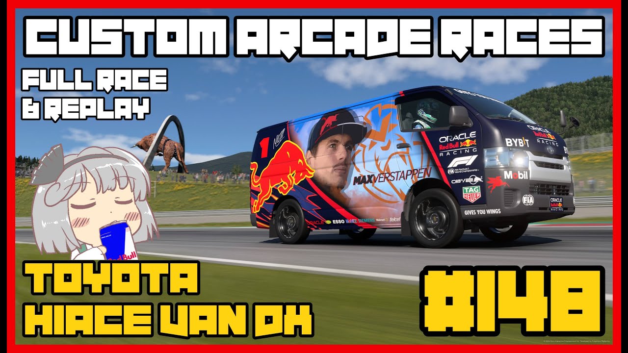 [Gran Turismo 7] Custom Arcade Races | Toyota Hiace Van DX | Full Race ...