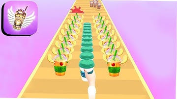 coffee stack lv 215 Big Update All Levels Gameplay Android, iOS #179