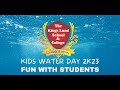 Kids water day 2k23  kings land school kalaske  summer fun  enjoying water day  water