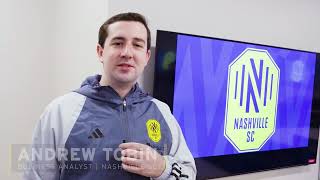 DSBA Alumni Spotlight: Andrew Tobin at Nashville SC