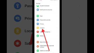 How To Enable Location Services  In Realme Phone #shorts #youtubeshorts #mobile