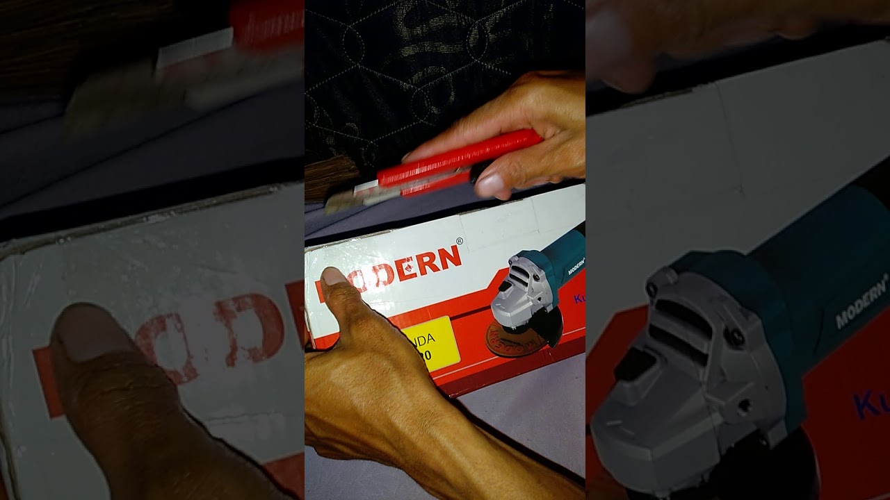 mesin gerinda MODERN M 3320 kualitas industri | Unboxing