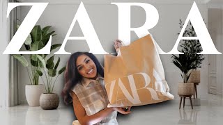 HUGE NEW IN ZARA FALL TRY ON HAUL 2024 | SHOPPING