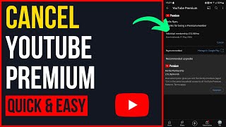 How to Cancel YouTube Premium (2024)