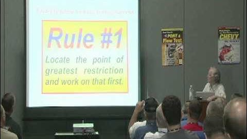 Profitable Porting for Small Shops, With David Vizard - Part 3