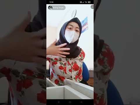 live tiktok hijab pamer TT part 2