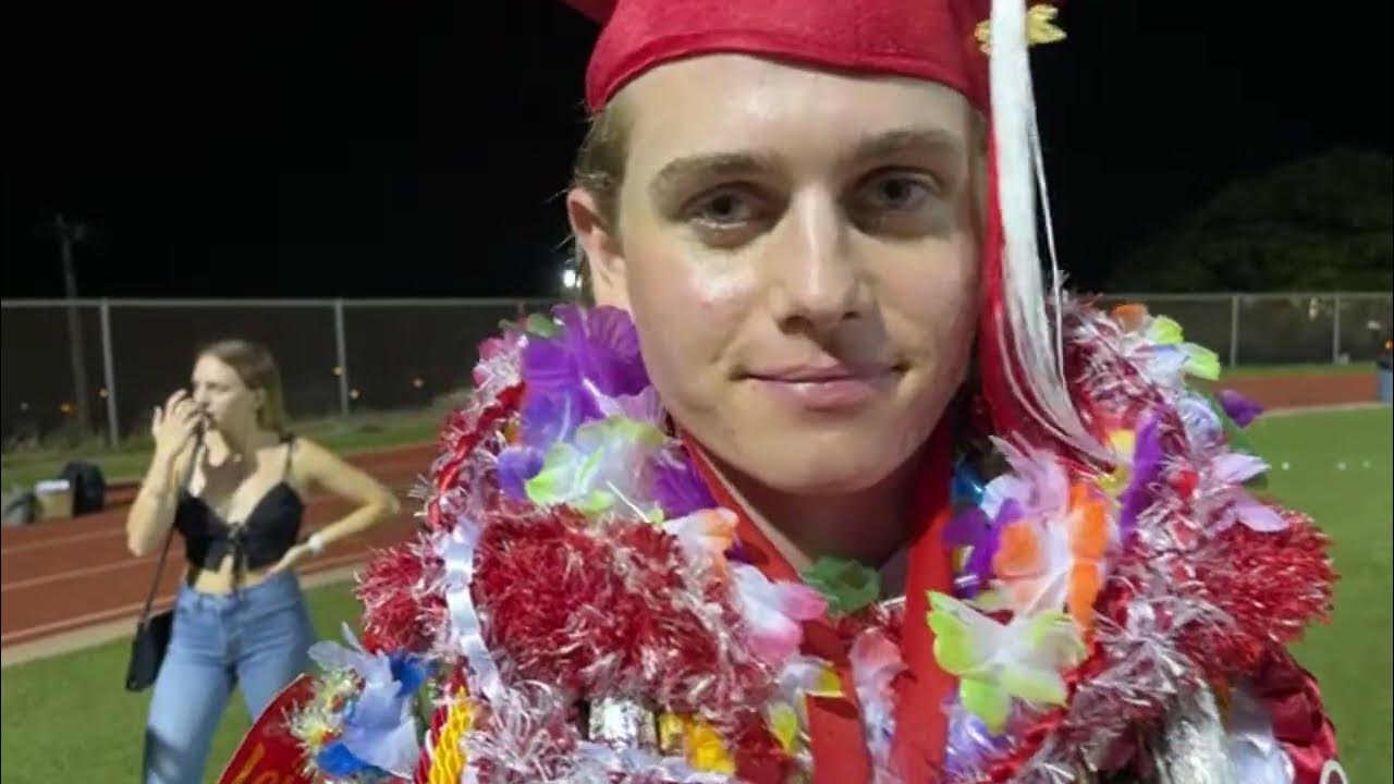 Lahaina Maui Lahainaluna High School Graduation Lei Ceremony YouTube