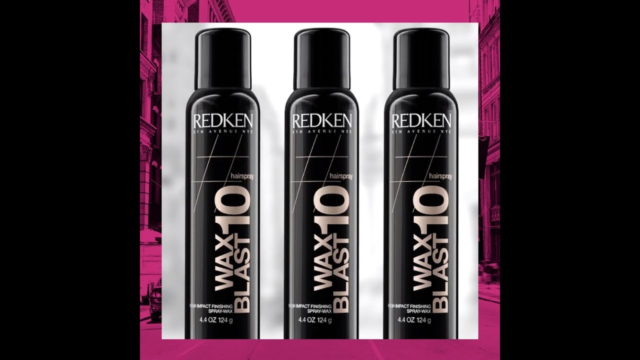 WAX BLAST 10 HOW TO USE REDKEN YouTube