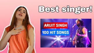 Top 100 Songs Of Arijit Singh (20112023) |Foreigner Reaction |Random 100 Hit Songs Of Arijit Singh