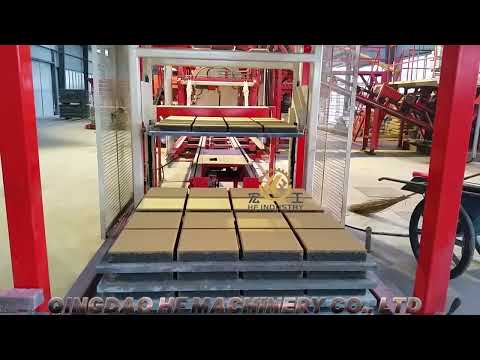 Qingdao HF Machinery block making machinery automatic concrete hollow brick block making machine