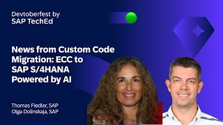 News from Custom Code Migration: ECC to SAP S/4HANA Powered by Agentic AI