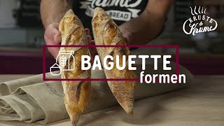 Knusprige Französische Baguettes Formen Kruste&Krume Profi-Backtipps