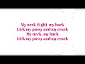 Khia  my neck my back lick it lyrics