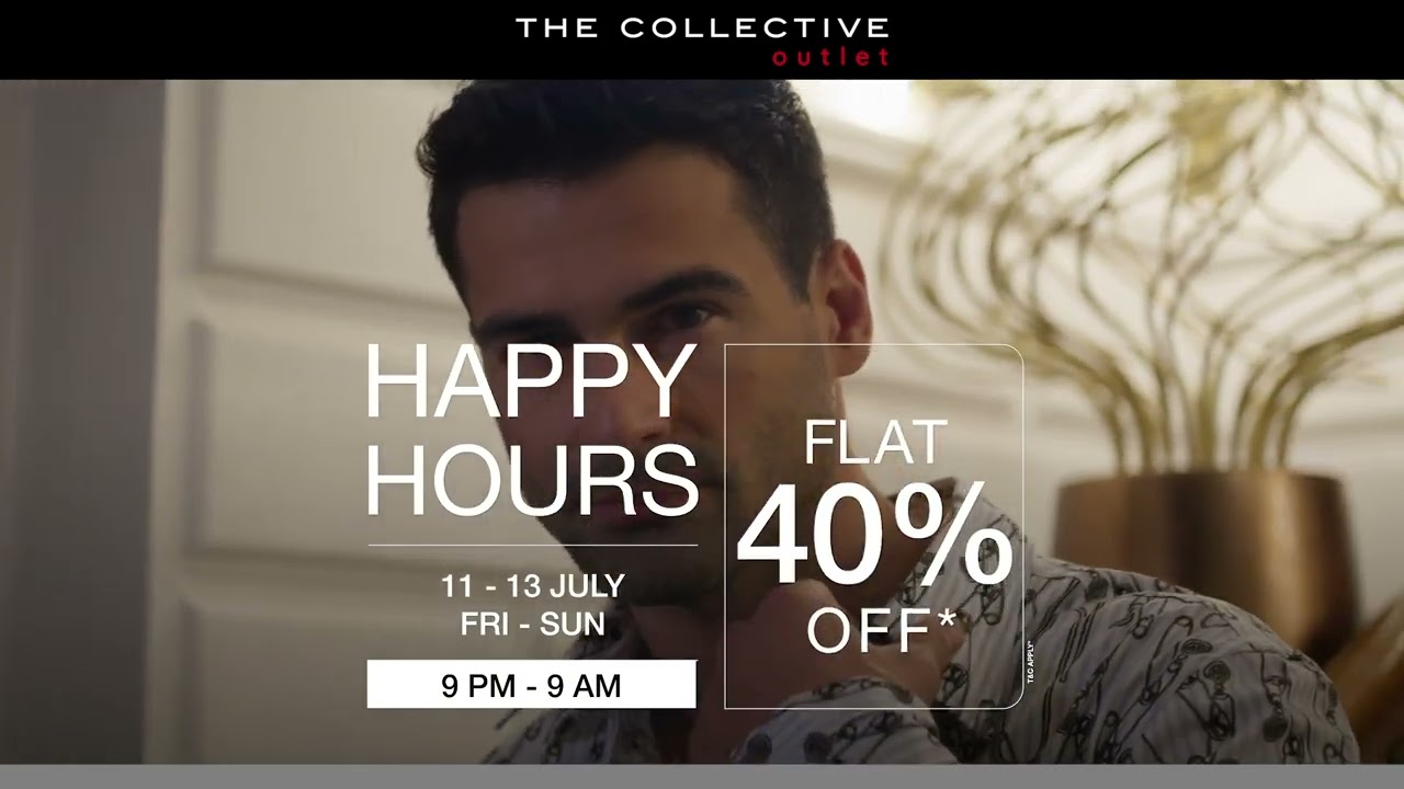Happy Hours on Men's Apparel & Accessories - The Collective Outlet