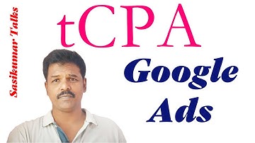 Target CPA Tamil. Google Ads Automated Bidding Strategy. #SasikumarTalks