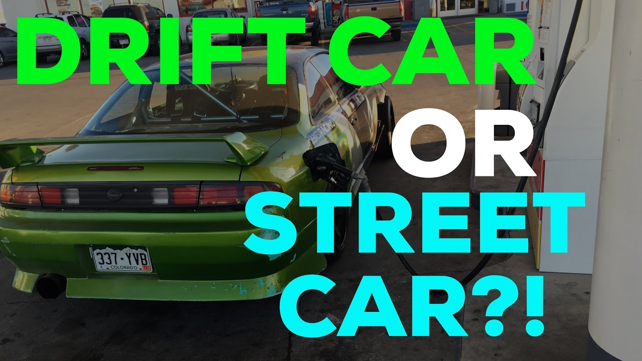 2JZ 240sx Drift Car ON THE STREET!