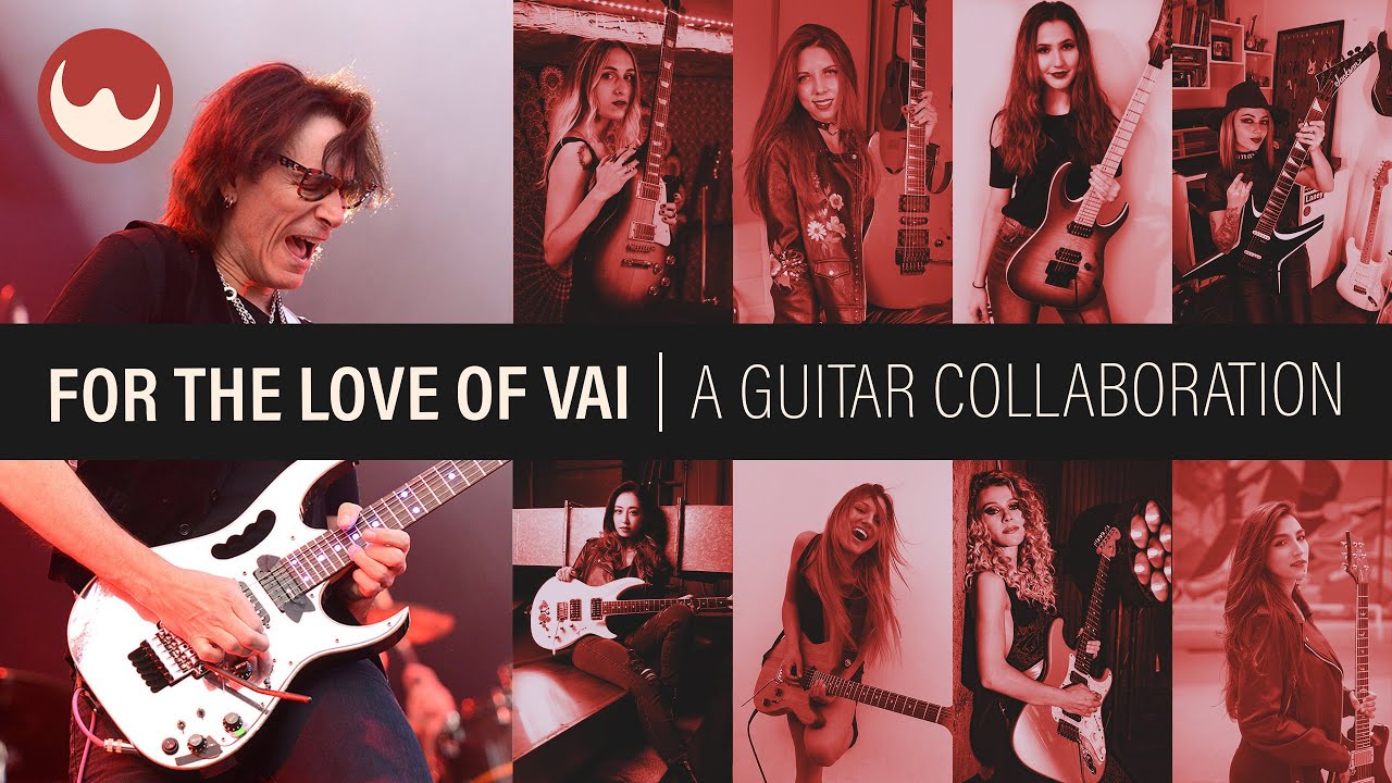 For the Love of God - Steve Vai - A Guitar Cover by 8 Girls
