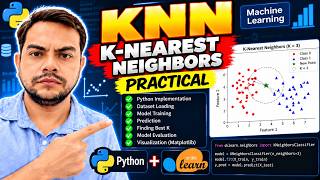 KNN Practical in (Hindi) | K-Nearest Neighbors Algorithm Using Python | ML Practical