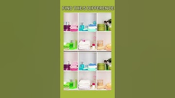 Can You Spot All 5 Differences in This Image 😲 #SpotTheDifference #PuzzleChallenge #MindTeaser