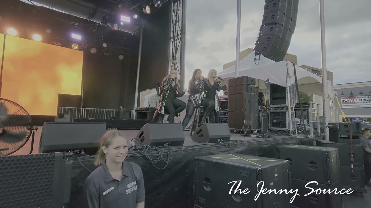 Jenny Berggren from Ace of Base Medley live in Belleville, Canada 2022