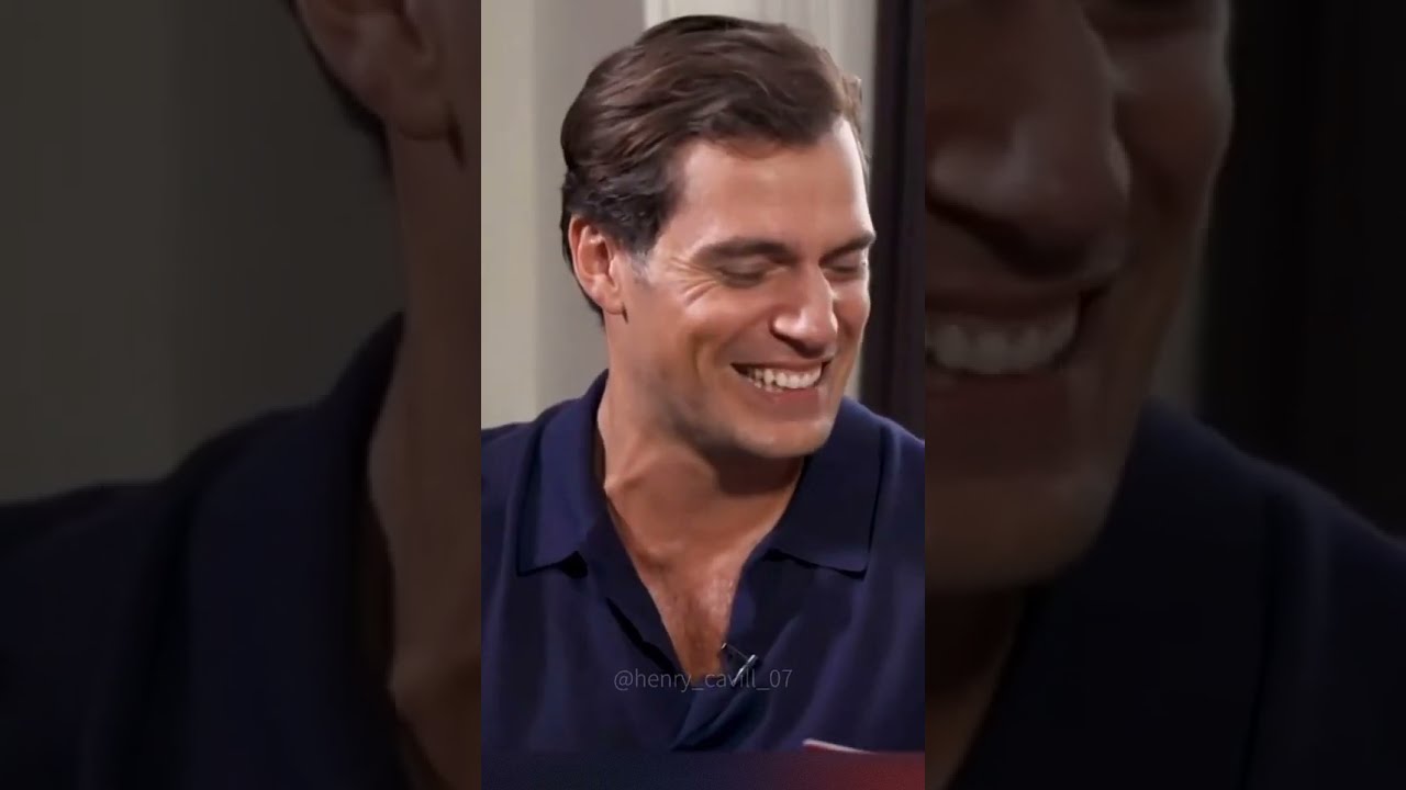 Henry Cavill's Laughing challenge 🤣