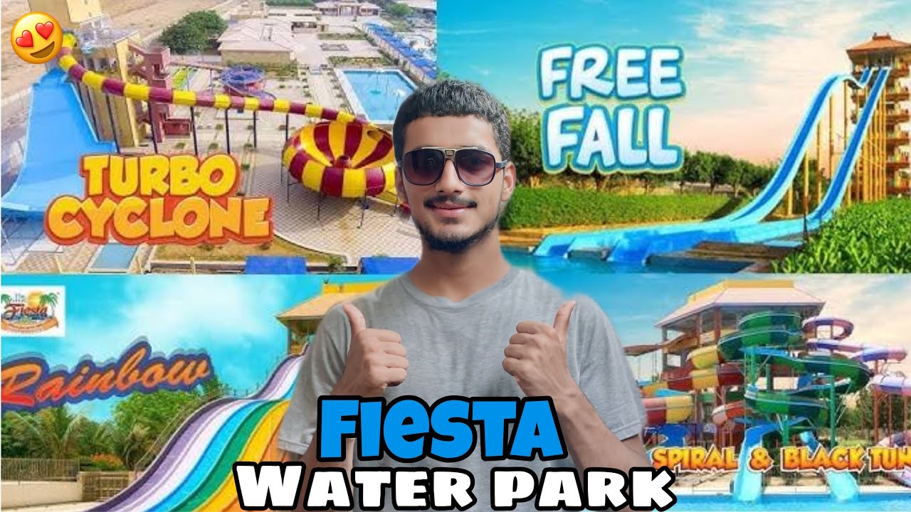Fiesta Water Park ki slide me phas gaya 😰|best water park in Pakistan |6 floor ki slide 😰|MM YT.