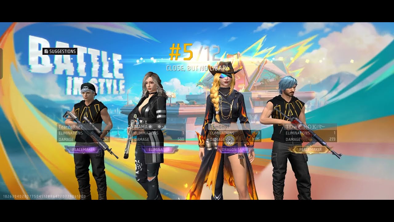 Rank Push To Grandmaster !! New Season In Br S40 | Free Fire | Day - 22 ...