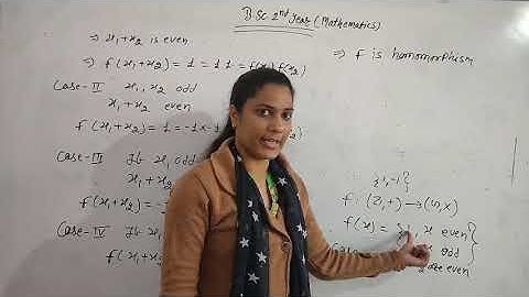 *B.sc.part 2 (Mathematics) 1st paper -Abstract Algebra (Group theory), chapter-5 group homomorphism