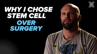 Why I Chose Stem Cell Therapy Over Surgery: A Patient's Experience at BioXcellerator
