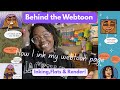 Behind the Webtoon: Inking Finalization 