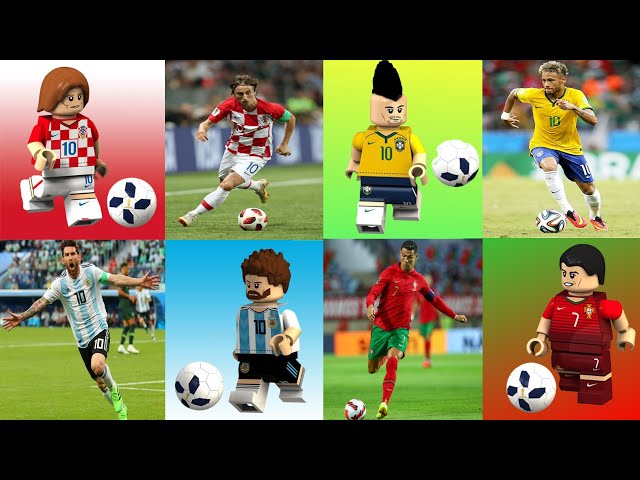 Mundial: Así son los jugadores de la Selección en forma de LEGO
