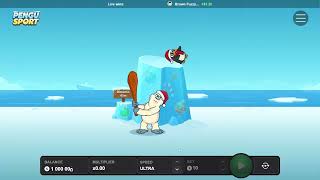 Pengu Sport Test 🎯 Frostiges Crash-Minigame (RTP, Regeln, Strategie) screenshot 2