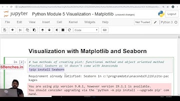 data science: data grouping using pandas and data visualization with matplotlib