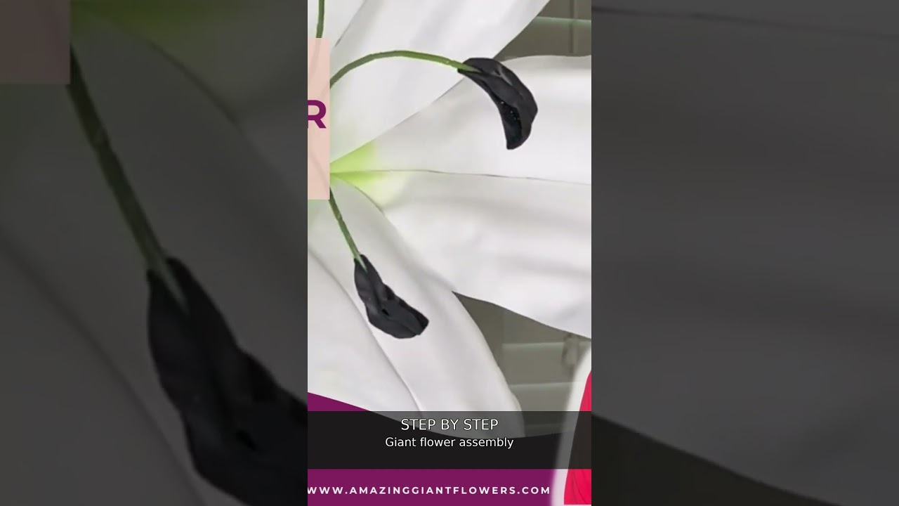 How giant flowers are actually made 🤯 #Shorts