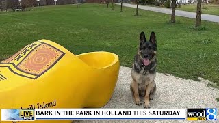 Bark in the Park event in Holland