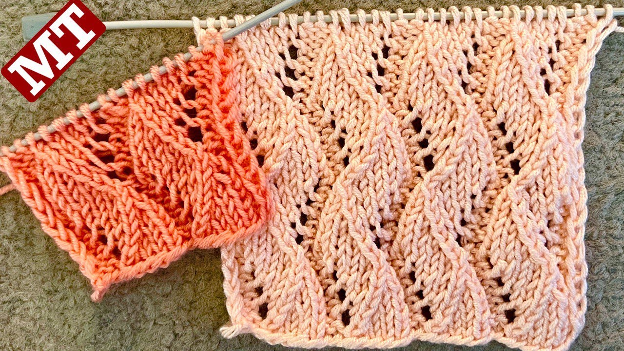 Stunning Knitting Patterns: Two-Needle Tutorial for All Clothes - YouTube