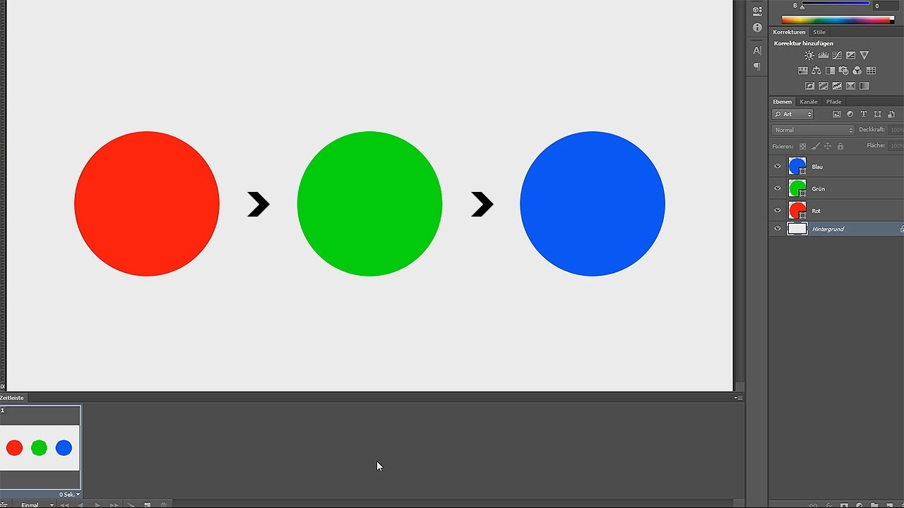 Gif Animation Erstellen Photoshop Tutorial Youtube