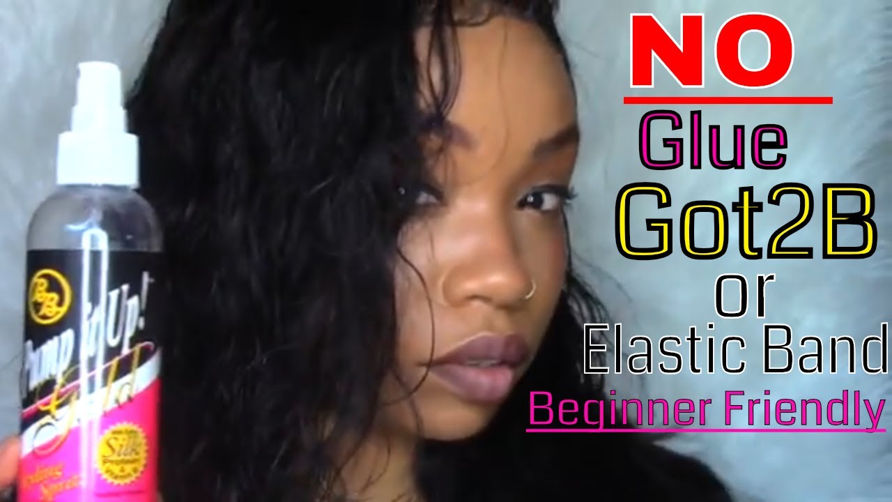 How I install my lace wig with Pump it up Spritz (beginner friendly)