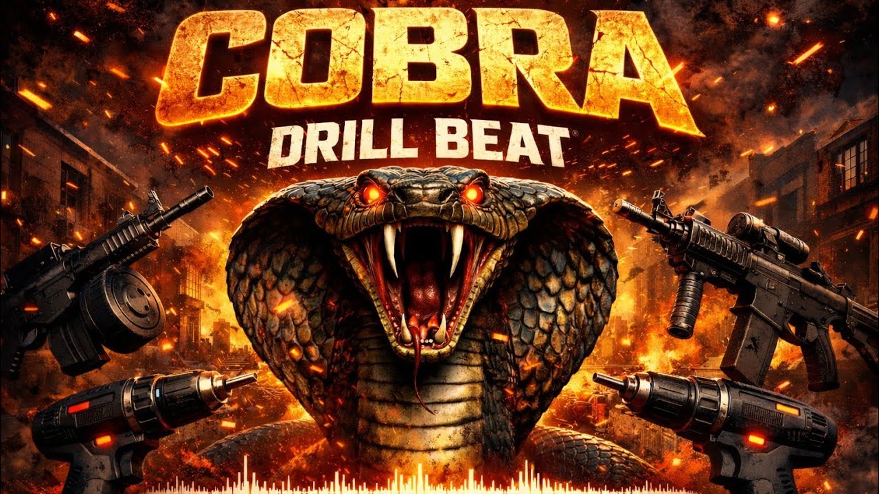 Cobra | Dark hard Aggressive Drill Type Beat 2026 | Dark UK Drill Instrumental Beat | GRV BEATZ