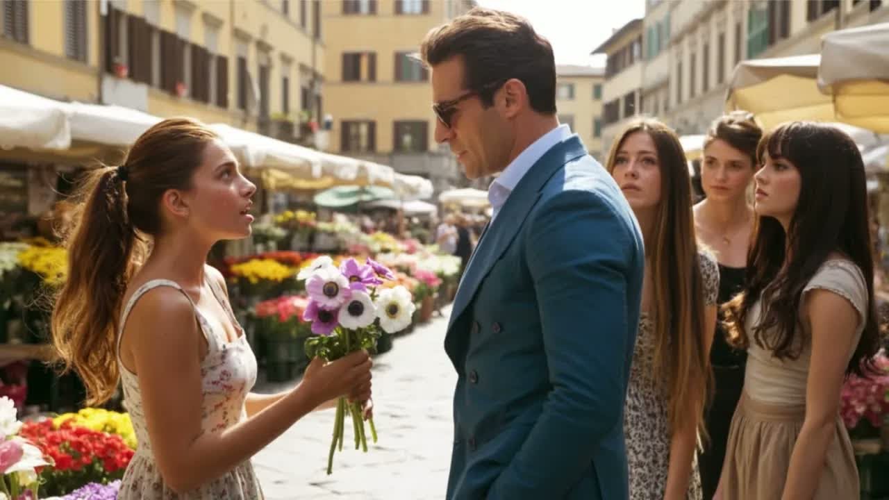 La derisero al mercato… il miliardario gridò： “Questa donna è la mia sposa!”