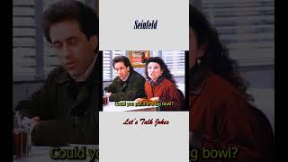 Seinfeld| Elaine's big salad obsession 😂 George is getting angry 😡#shorts #jerry #george
