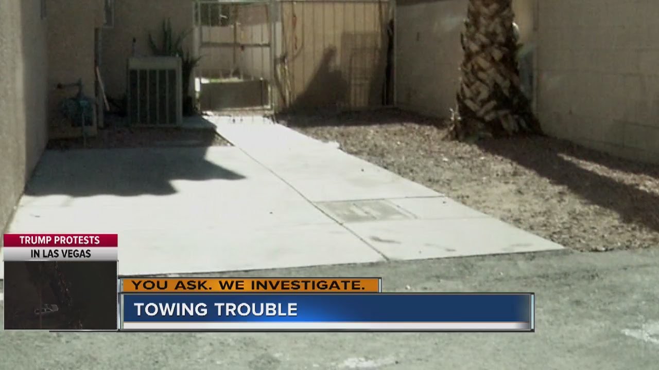 Woman says family car was towed from driveway - YouTube