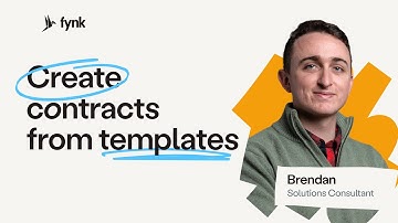 Quickly create and sign contracts with fynk