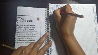 Dictado de la letra "D" - Segundo- Liceo Lunita de Chía screenshot 1