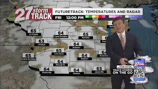 A warmer end to the work week